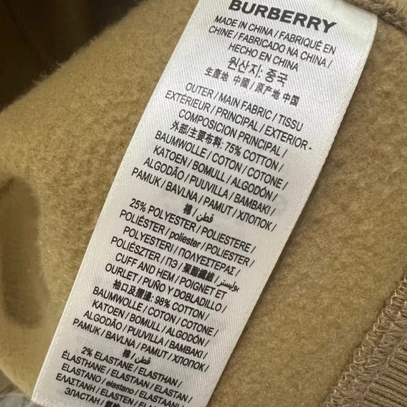 Burberry Tan Hoodie Jacket - Picture 3 of 3